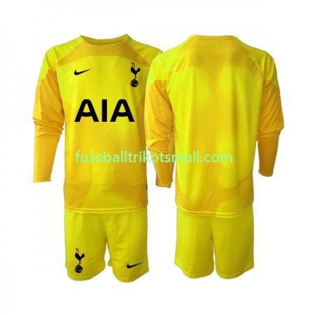 Fußballtrikots Tottenham Hotspur Torwart Kinder 2022-2023 Langarm Heimtrikotsatz kaufen